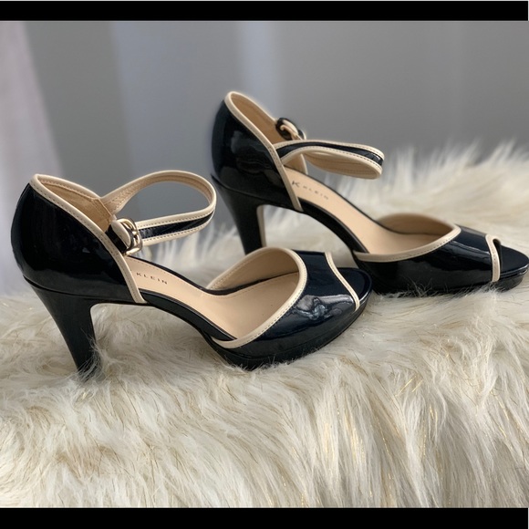 Ann Klein genuine leather platform pumps size 8M - Picture 6 of 8